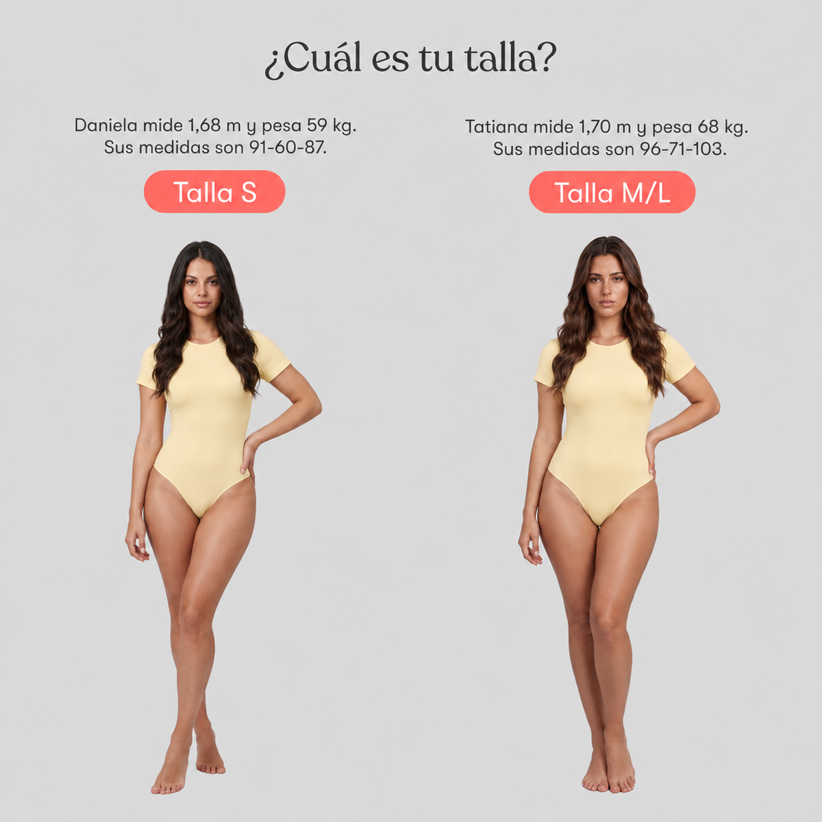 Body Cuello Redondo Manga Corta Amarillo Mantequilla