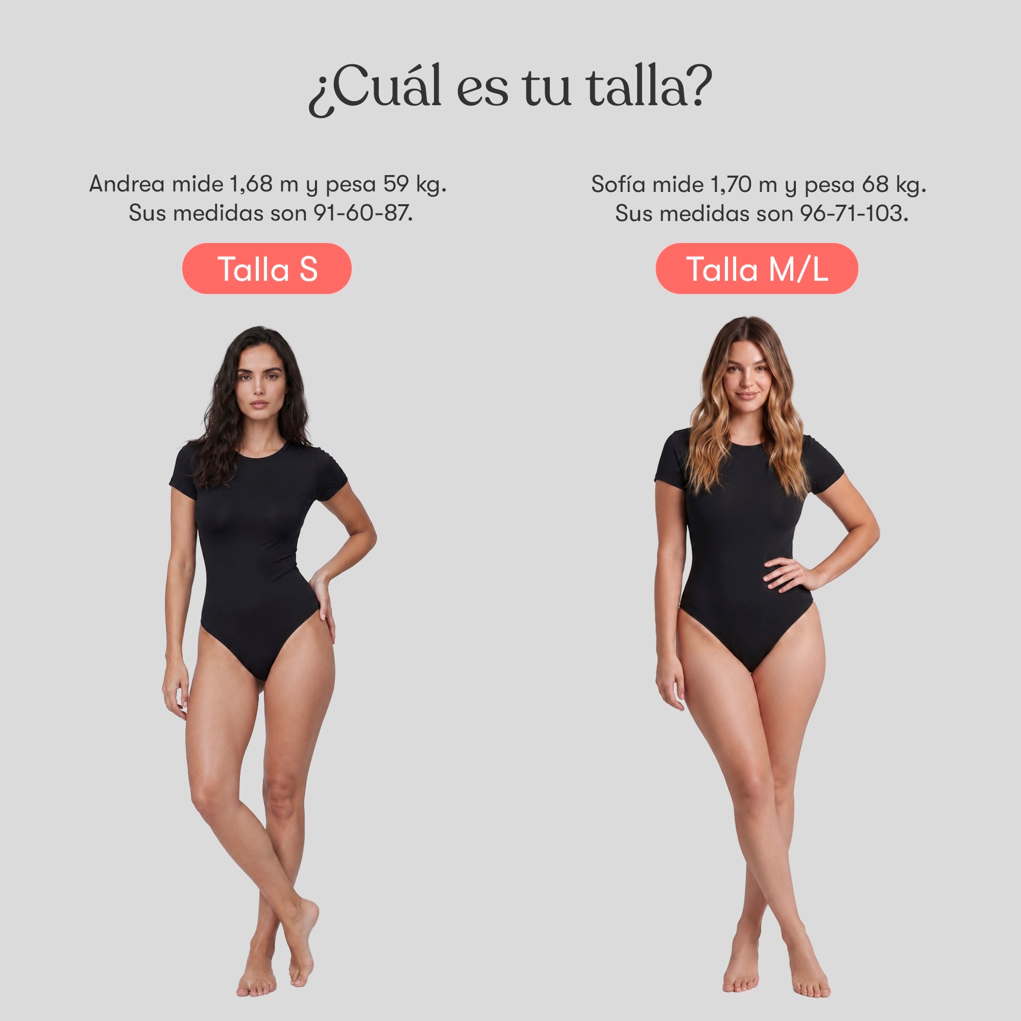 Body Cuello Redondo Manga Corta Negro
