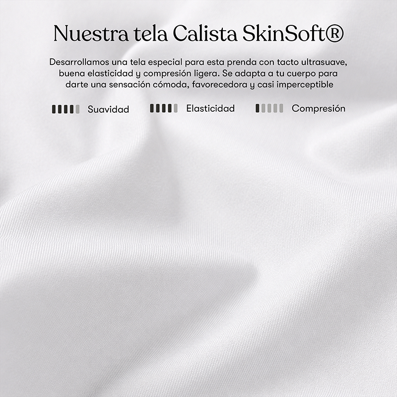Body Redondo Manga Larga Blanco
