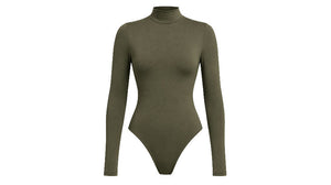 Body Cuello Alto Manga Larga