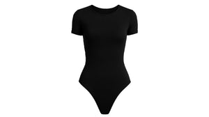 Body cuello redondo manga corta