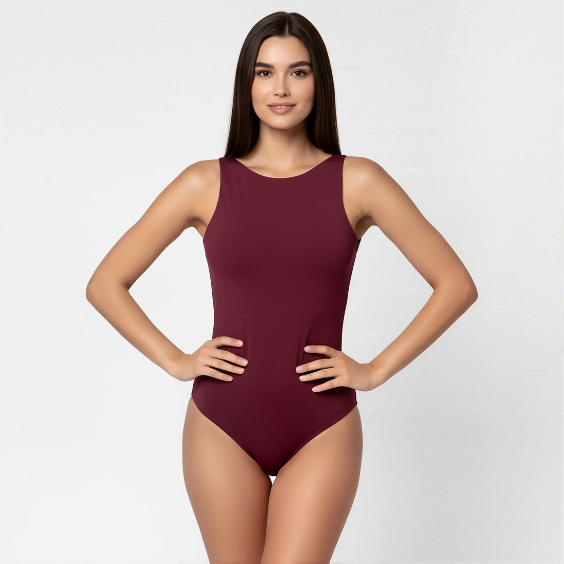 Body espalda media Vinotinto