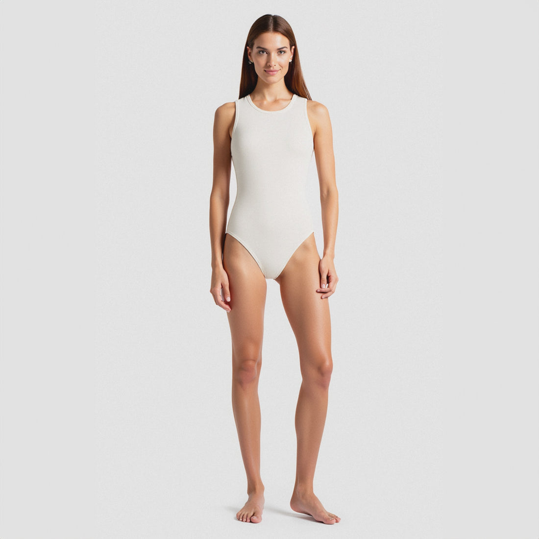 Body Halter Marfil