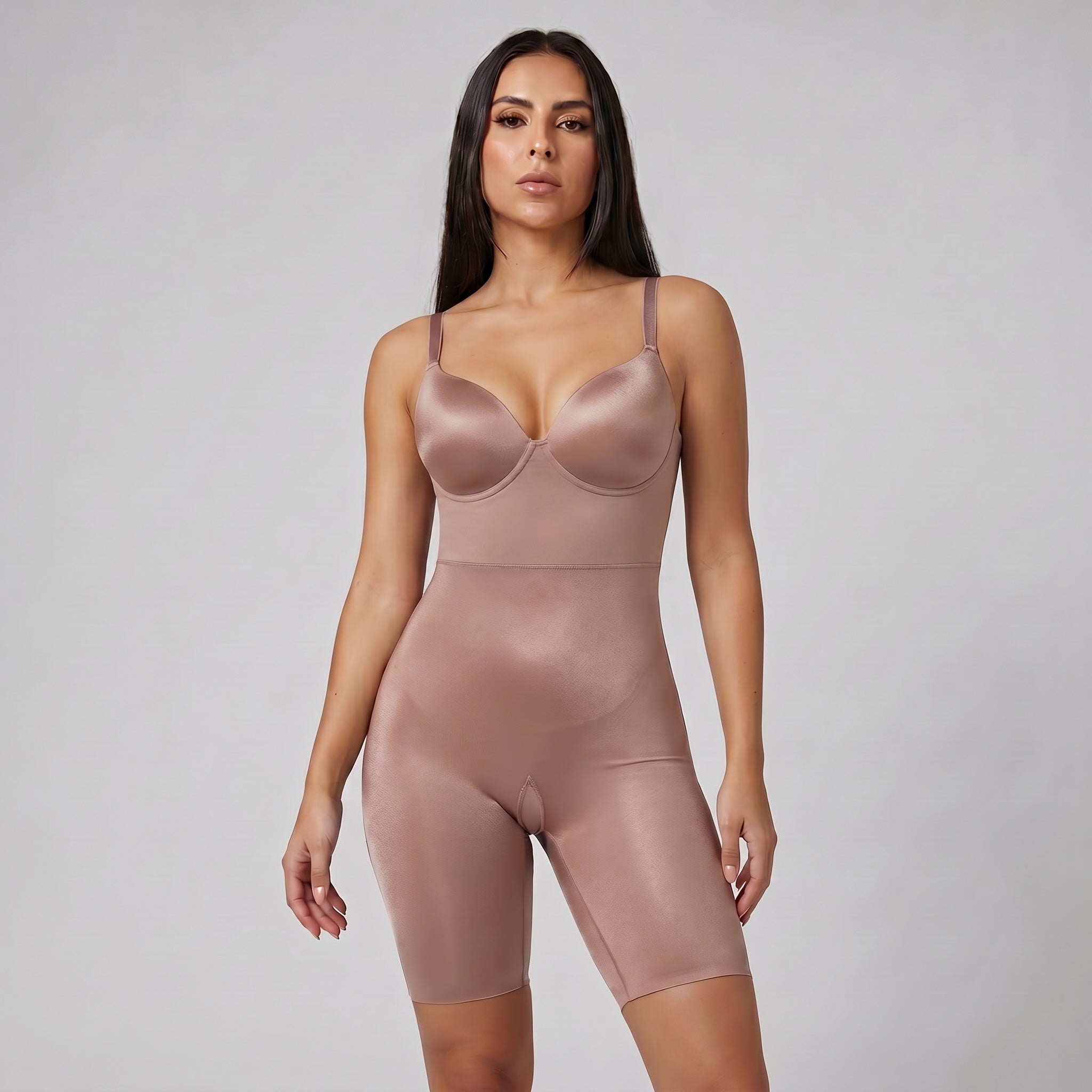 Body Short Moldeador con Copas Cocoa