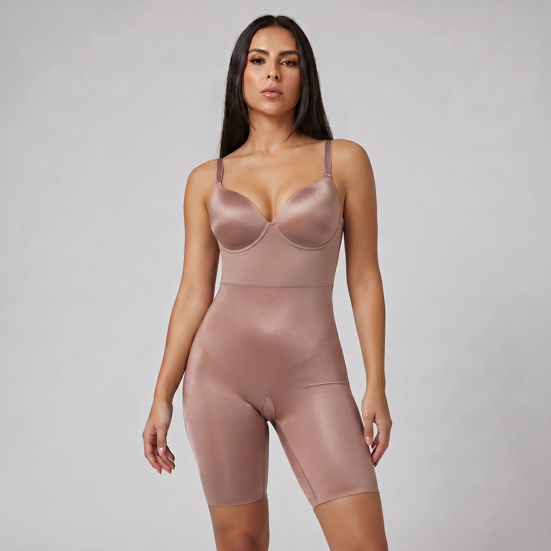 Body Short Moldeador con Copas Cocoa