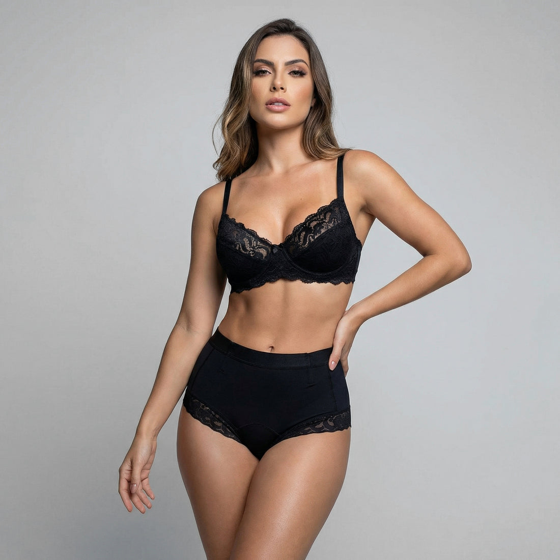 Cachetero push up Negro