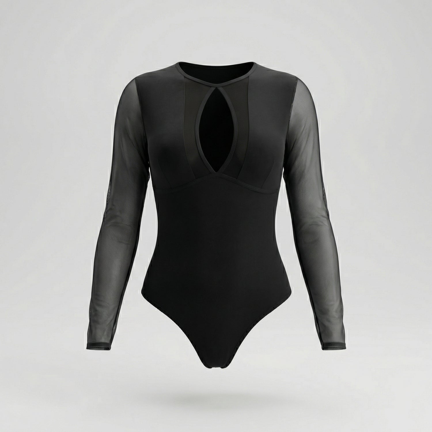 Body Mallatex Manga Larga Fearless Negro