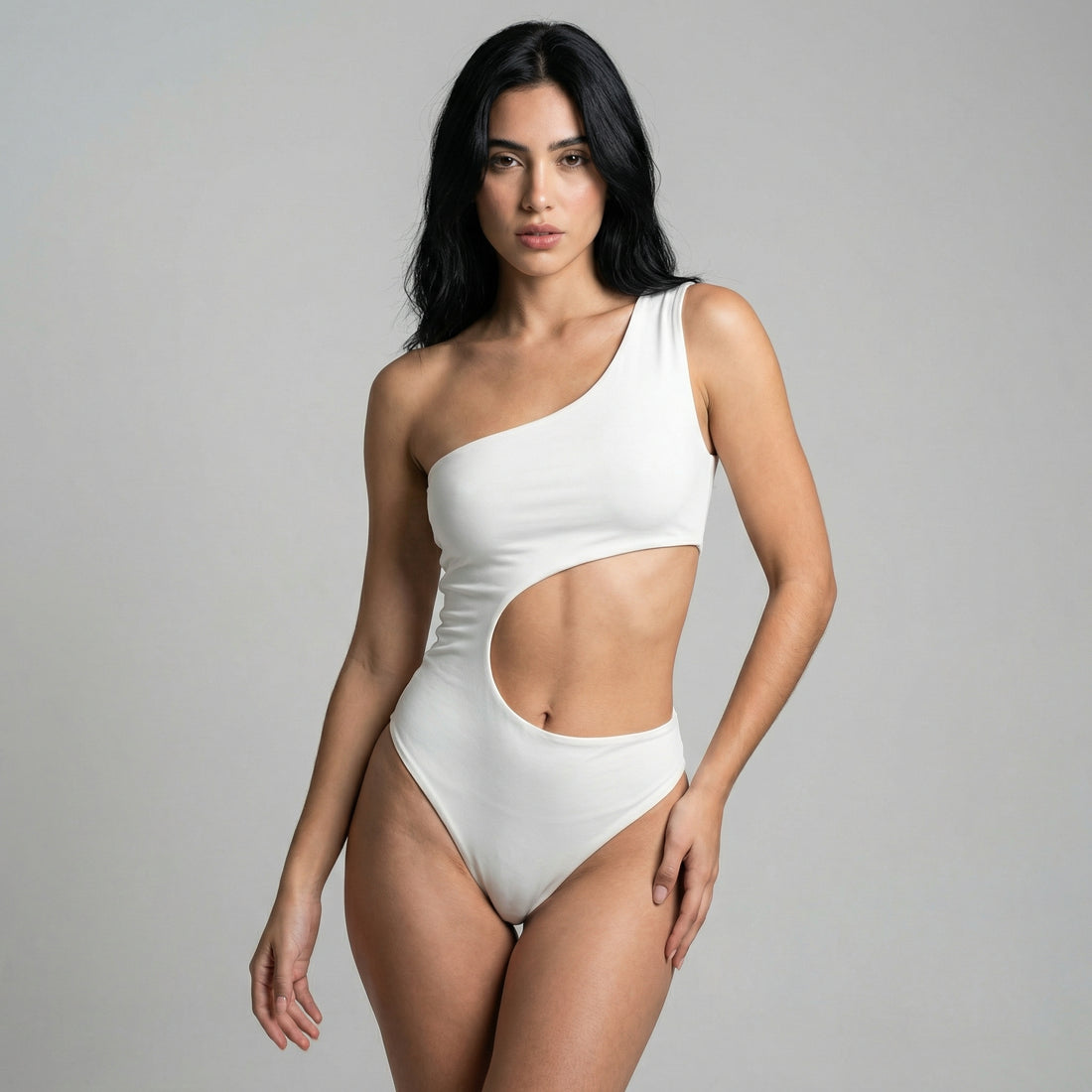 Body Asimétrico Lateral Blanco