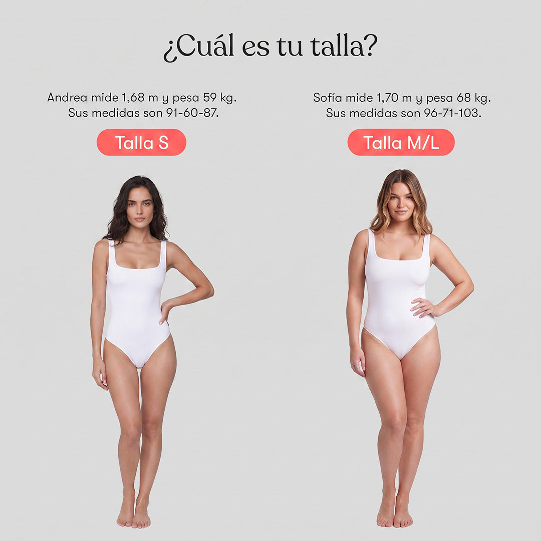 Body Tirantes Escote Cuadrado Blanco