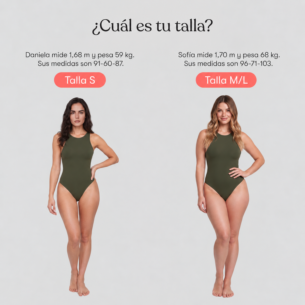 Body Halter Verde Militar