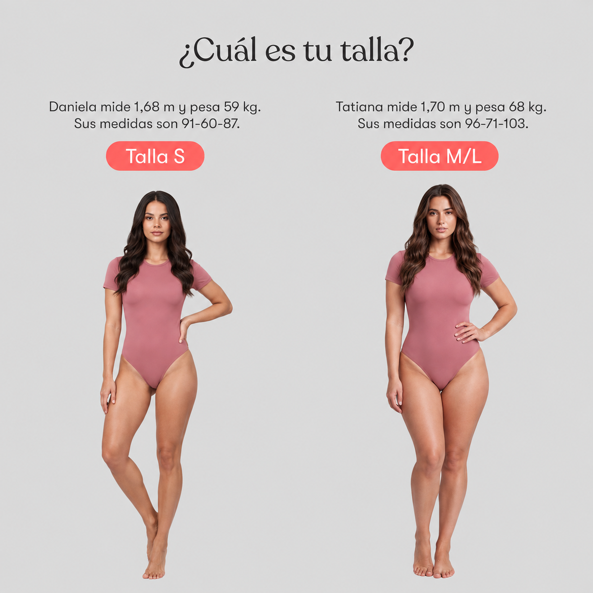 Body Cuello Redondo Manga Corta Rosa Ámbar