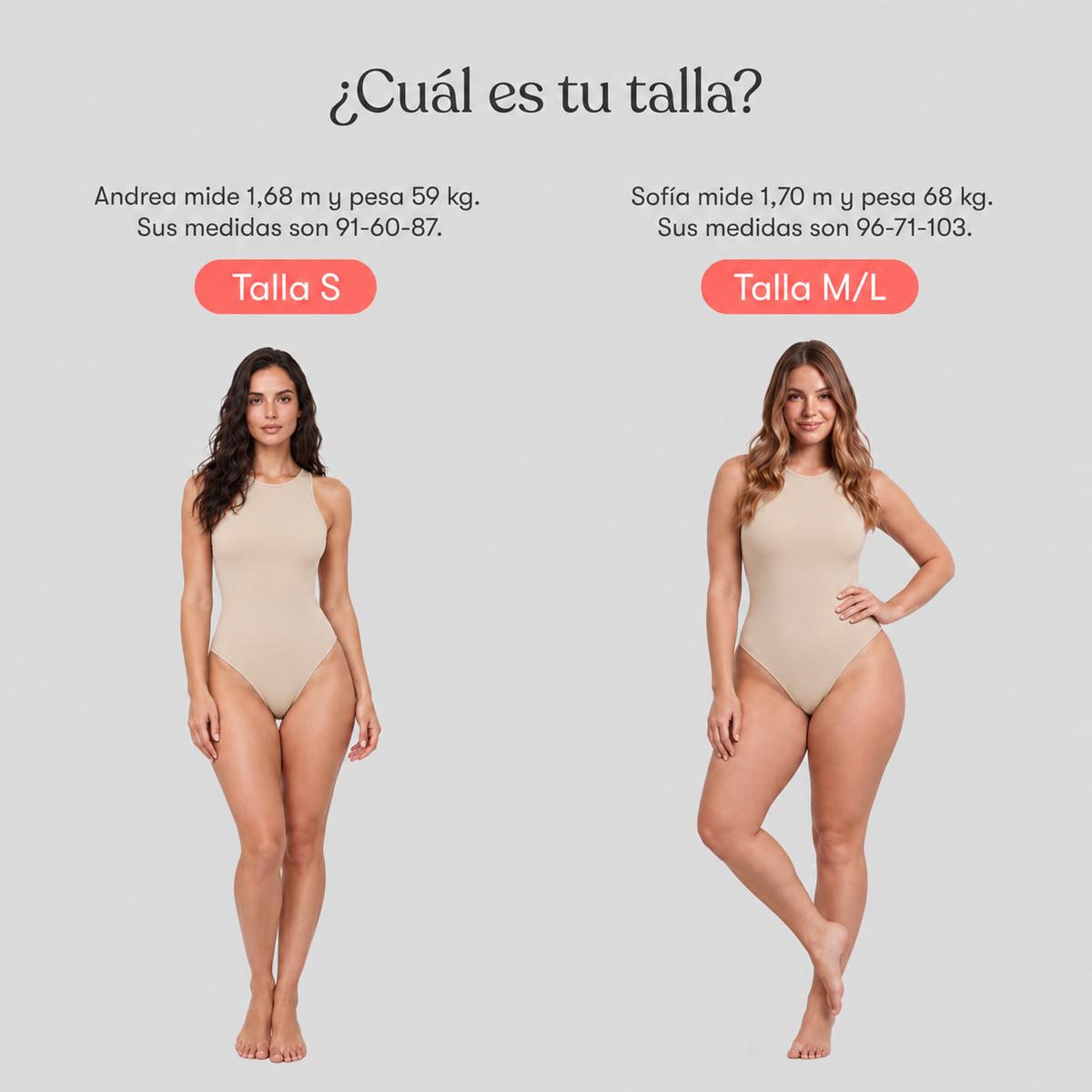 Body Halter Beige