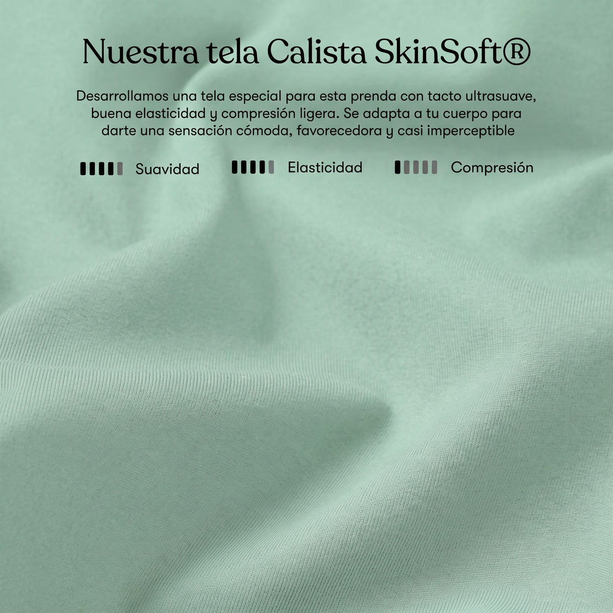 Body Redondo Manga Larga Verde Menta