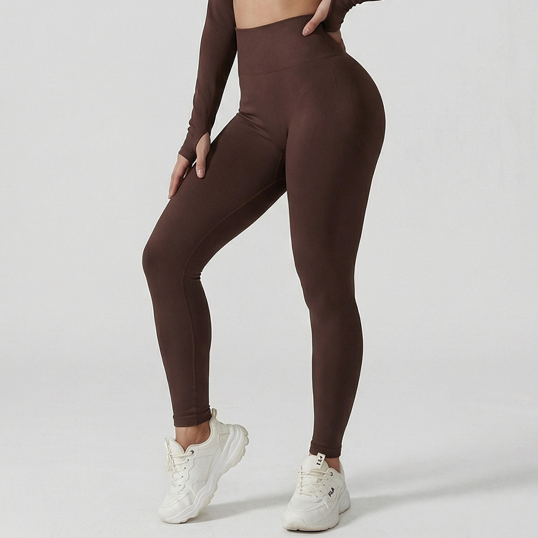 Leggins Moldeador Café