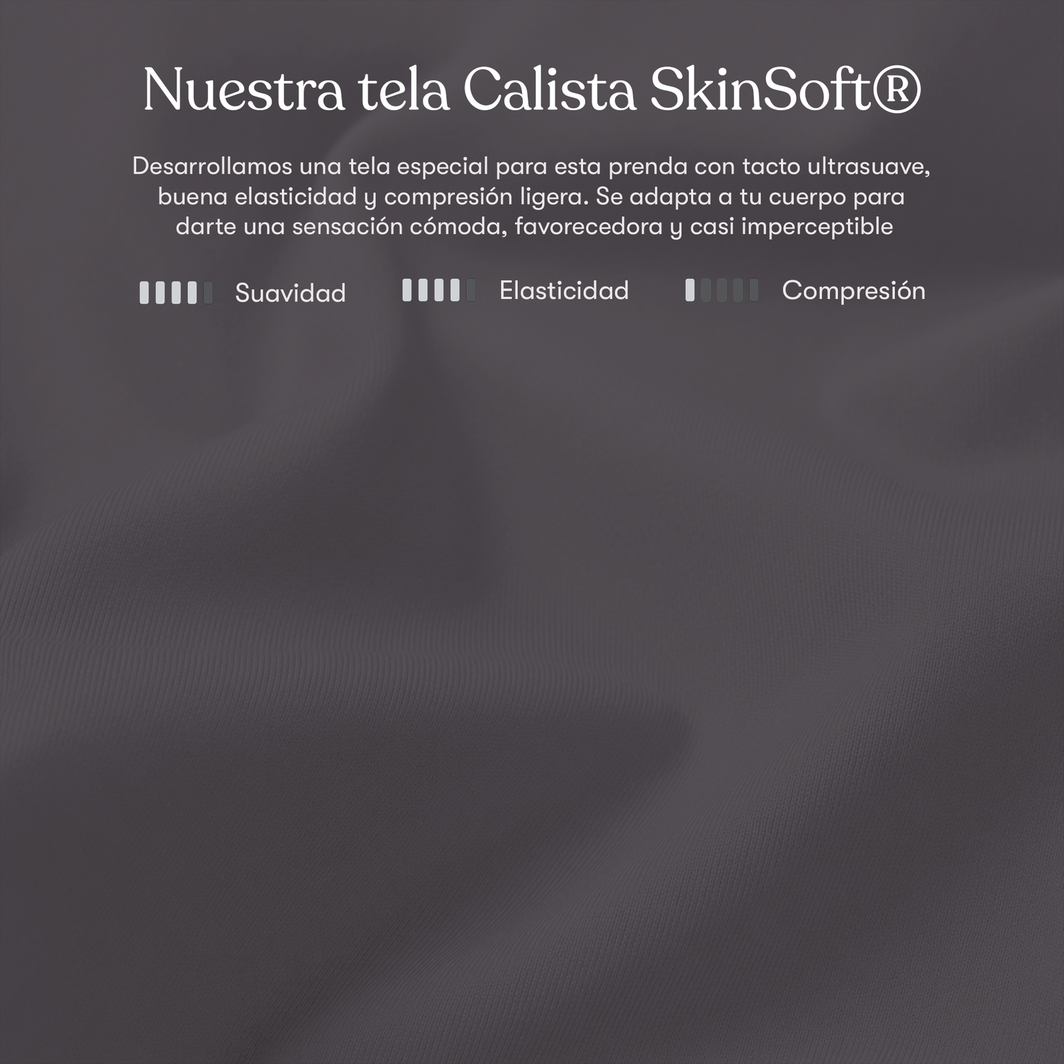 Body Cuadrado Manga Larga Gris Oscuro