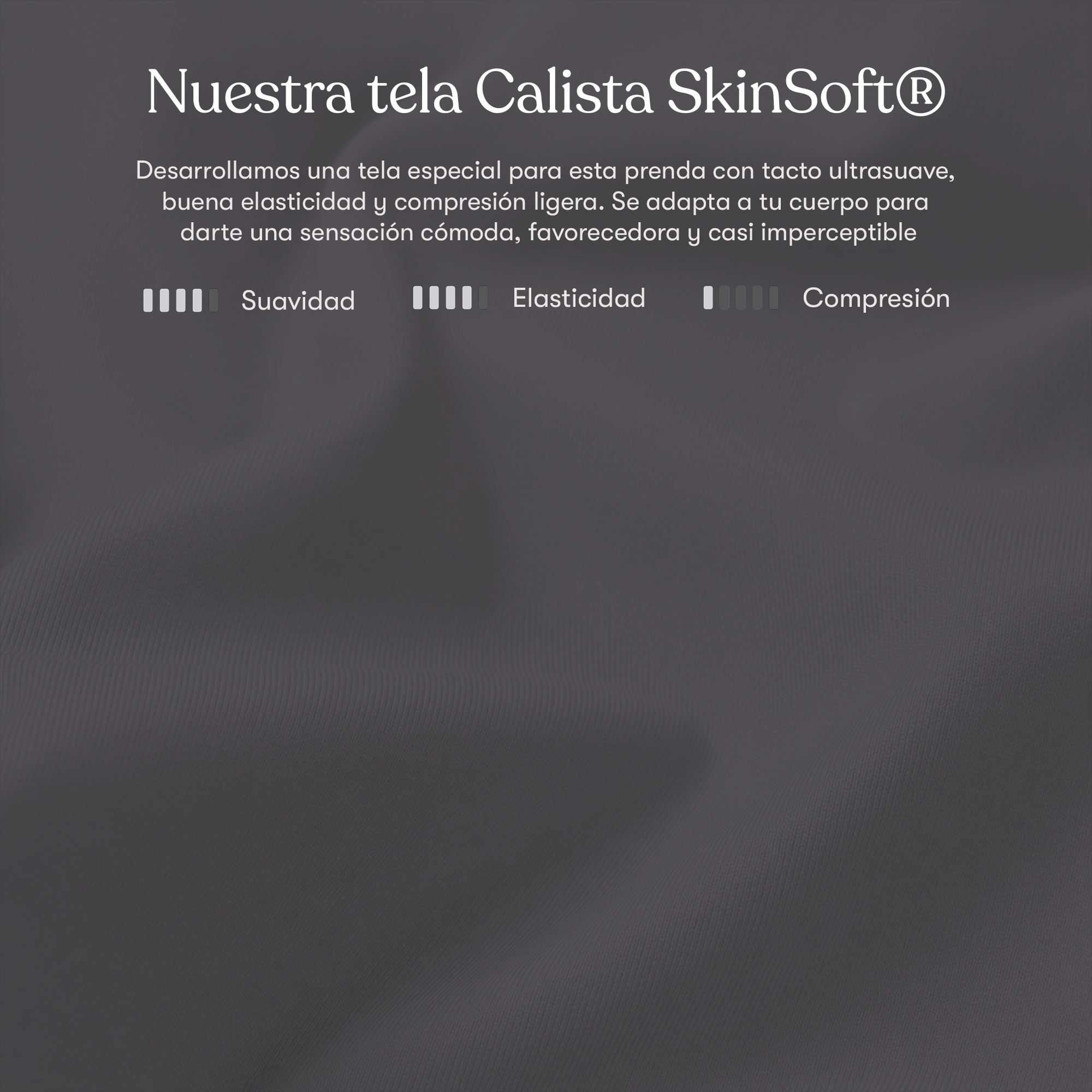 Body Cuadrado Manga Larga Gris Oscuro